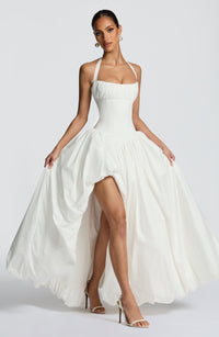 Brynn Maxi Dress – Ivory