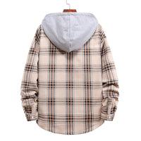 Keira Shirt with Checked and Hood