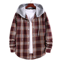 Keira Shirt with Checked and Hood