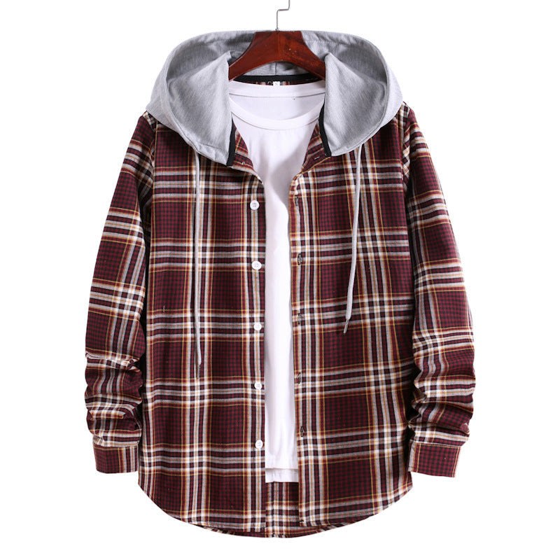 Keira Shirt with Checked and Hood