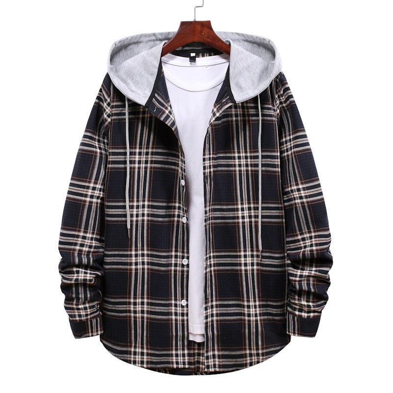 Keira Shirt with Checked and Hood