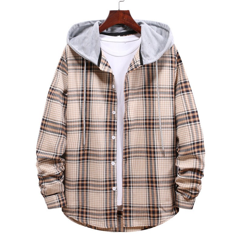 Keira Shirt with Checked and Hood