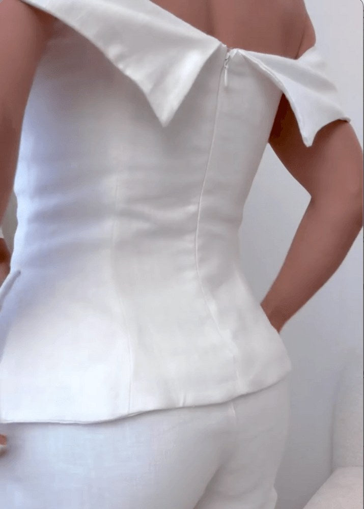Kelley™ Elegant Two-piece Suit in Pink
