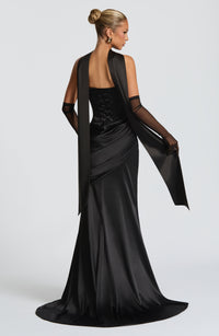 Mathilde Maxi Dress – Black