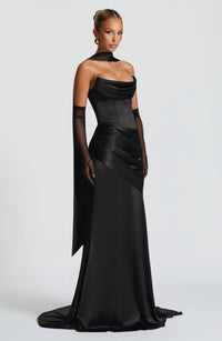 Mathilde Maxi Dress – Black