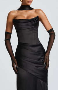 Mathilde Maxi Dress – Black