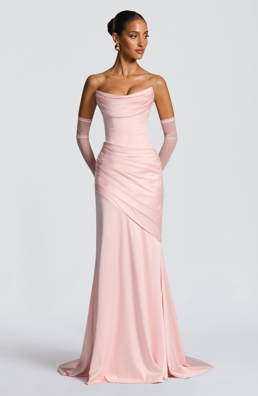 Mathilde Maxi Dress – Blush