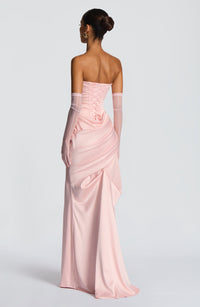 Mathilde Maxi Dress – Blush