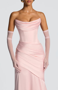 Mathilde Maxi Dress – Blush