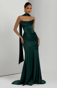 Mathilde Maxi Dress – Emerald