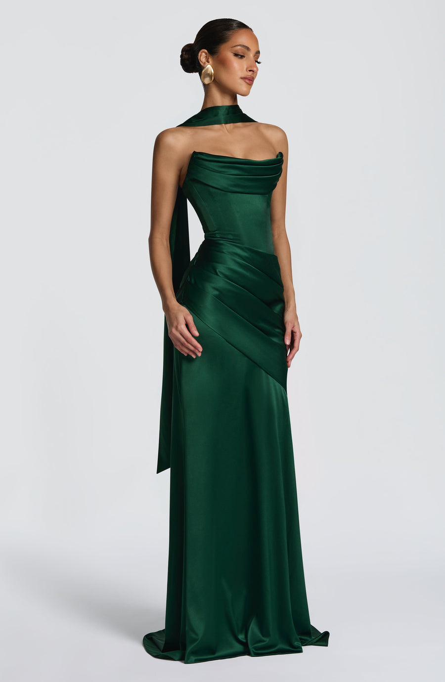 Mathilde Maxi Dress – Emerald