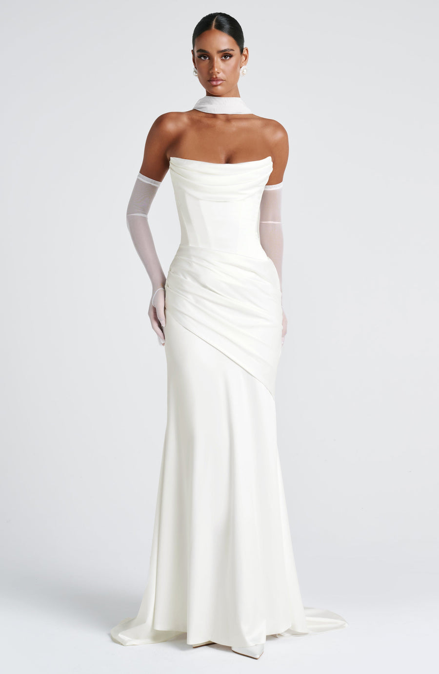 Mathilde Maxi Dress – Ivory