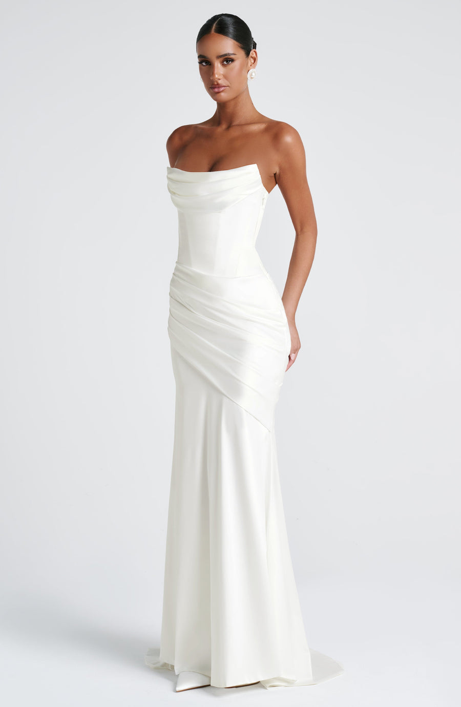 Mathilde Maxi Dress – Ivory