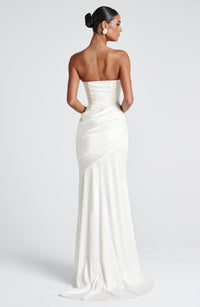 Mathilde Maxi Dress – Ivory