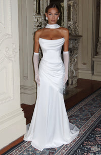 Mathilde Maxi Dress – Ivory