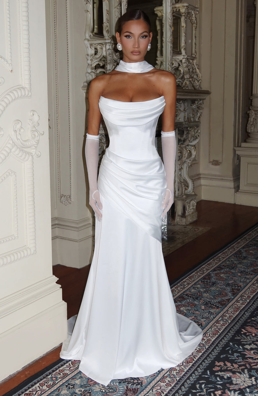 Mathilde Maxi Dress – Ivory