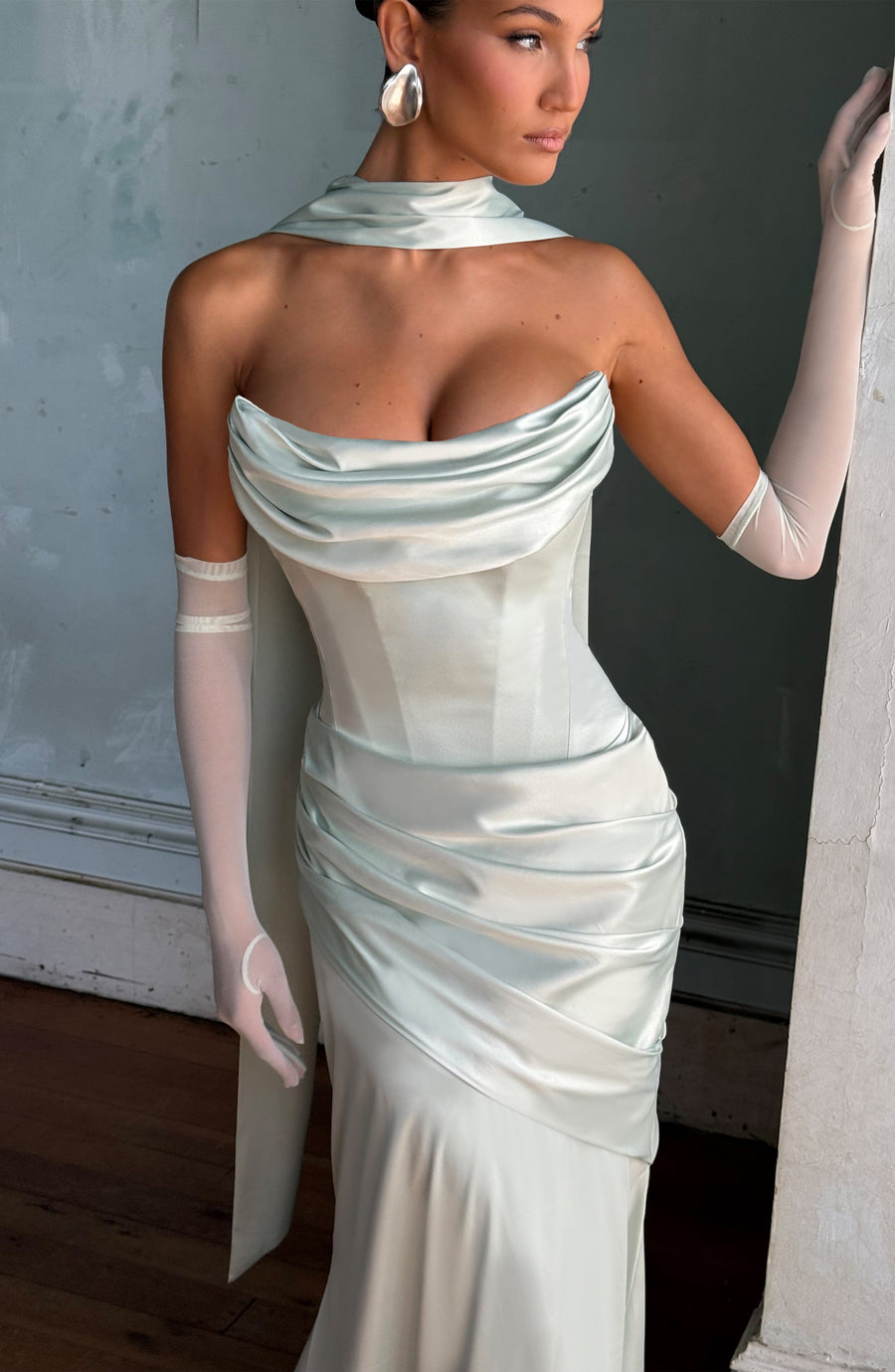 Mathilde Maxi Dress – Mint