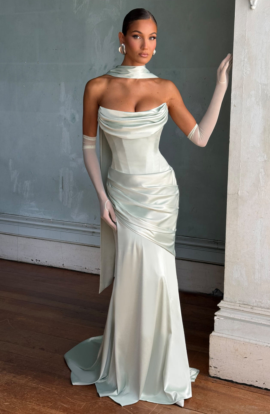 Mathilde Maxi Dress – Mint