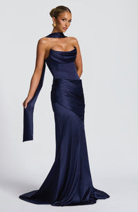 Mathilde Maxi Dress – Navy