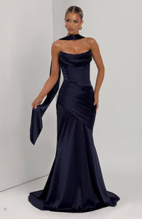 Mathilde Maxi Dress – Navy