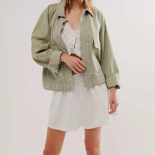 Kerstin Casual Jacket with Oversized