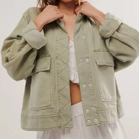 Kerstin Casual Jacket with Oversized