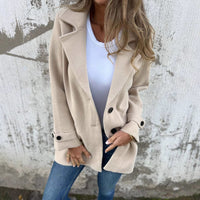 Kerstin Coat with Button Front