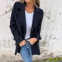 Kerstin Coat with Button Front