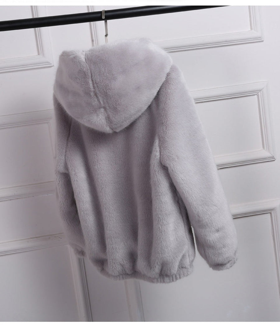 Kerstin Jacket with Zip Front and Hood