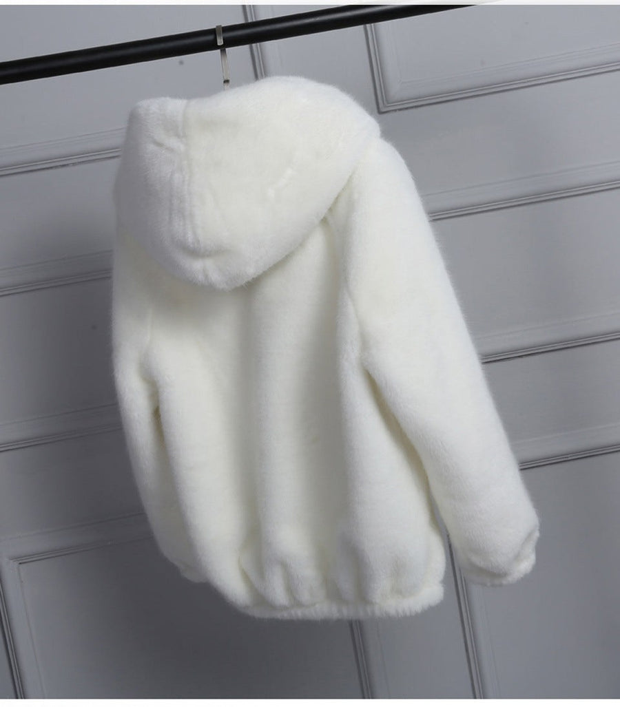 Kerstin Jacket with Zip Front and Hood