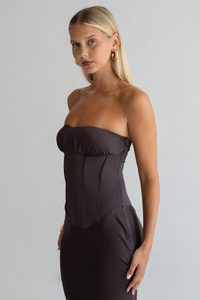Ashton Satin Maxi Dress