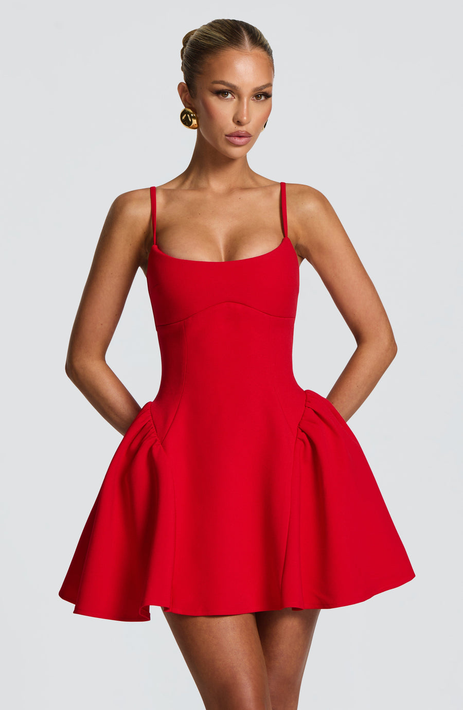 Milena Mini Dress - Red