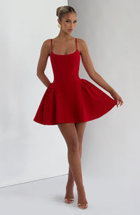 Milena Mini Dress - Red