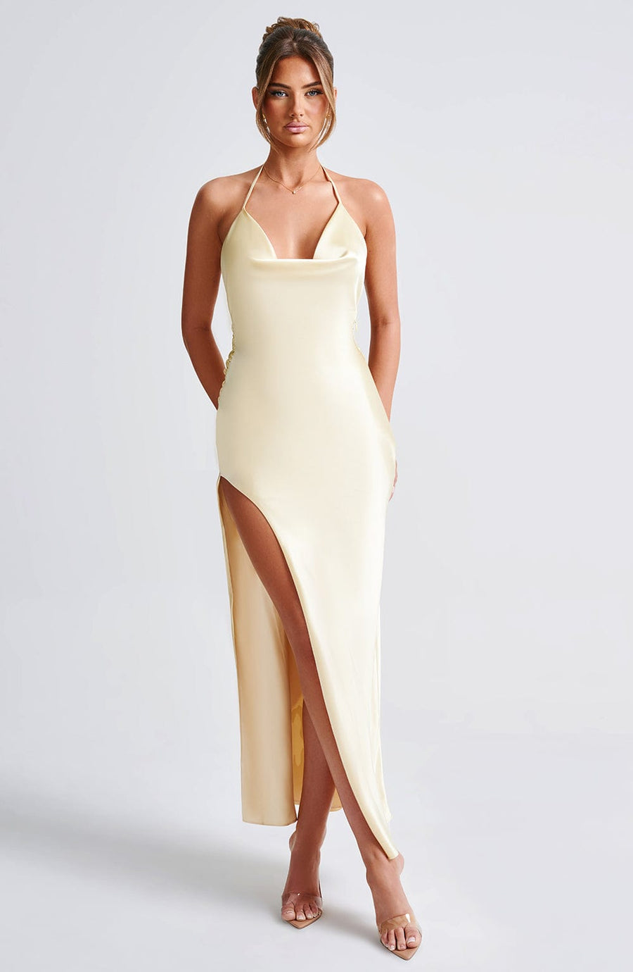 Kendra Maxi Dress – Lemon