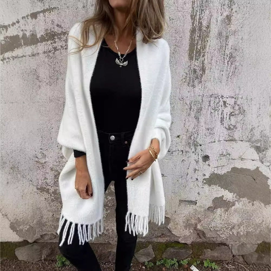 Kiara Knit Poncho