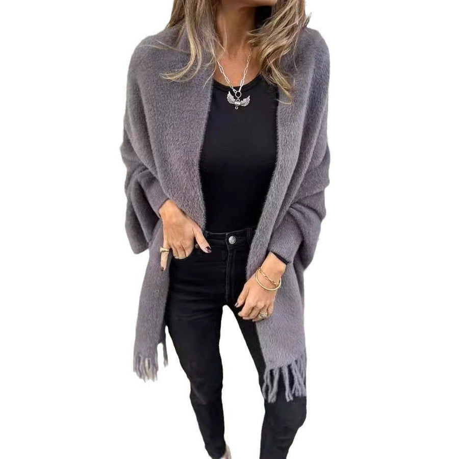 Kiara Knit Poncho