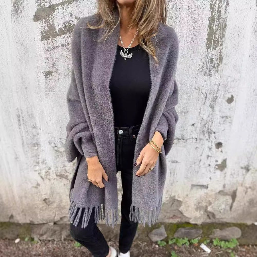 Kiara Knit Poncho