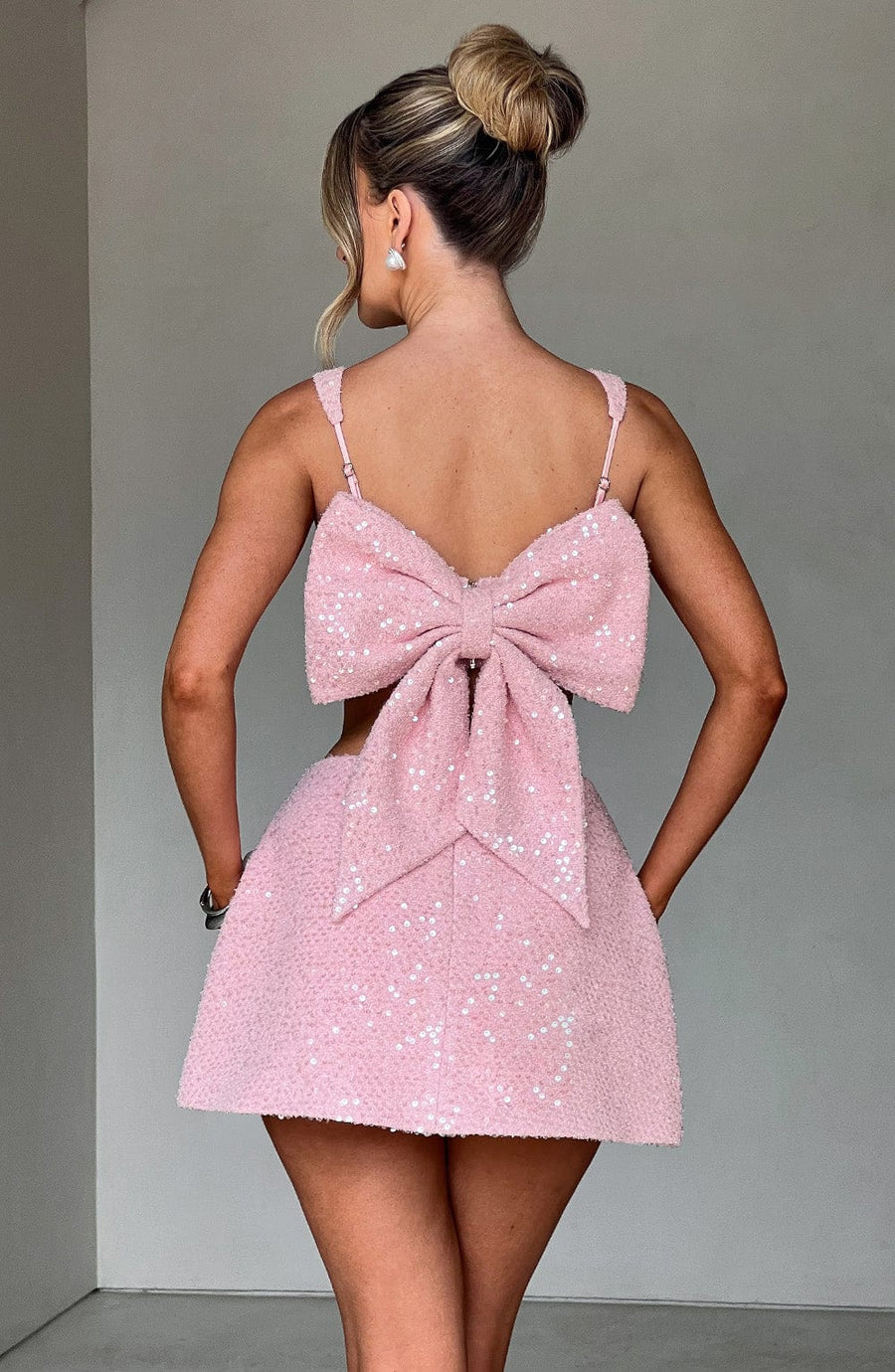 Lorena Mini Skirt - Blush