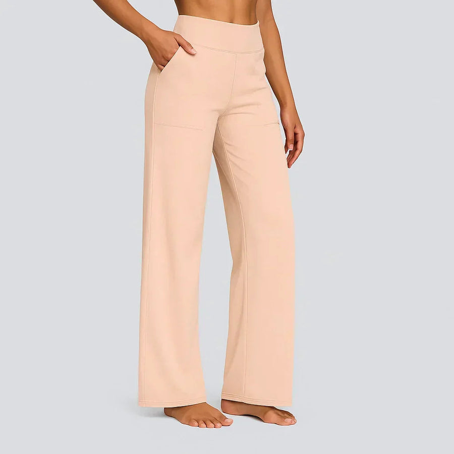 Calista | Women's Casual Wide Leg Trousers