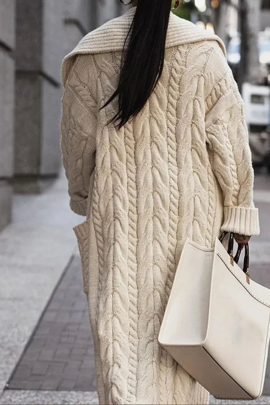 Margot Wool Lapel Overcoat