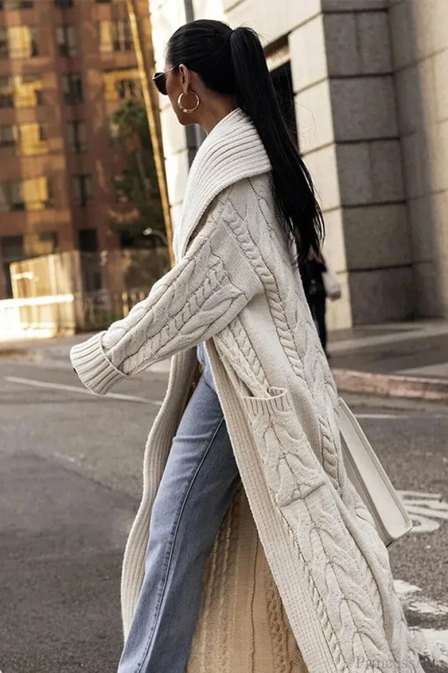Margot Wool Lapel Overcoat