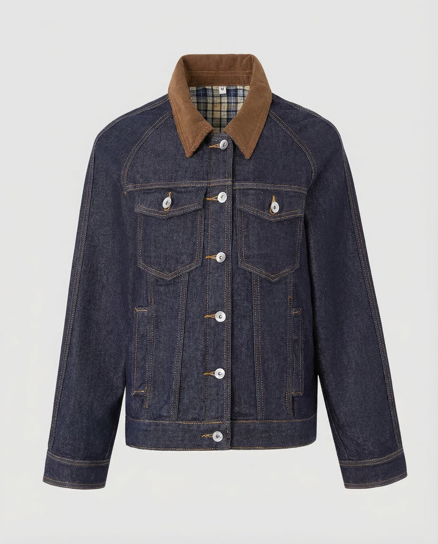 Koen Corduroy Jacket in Blue
