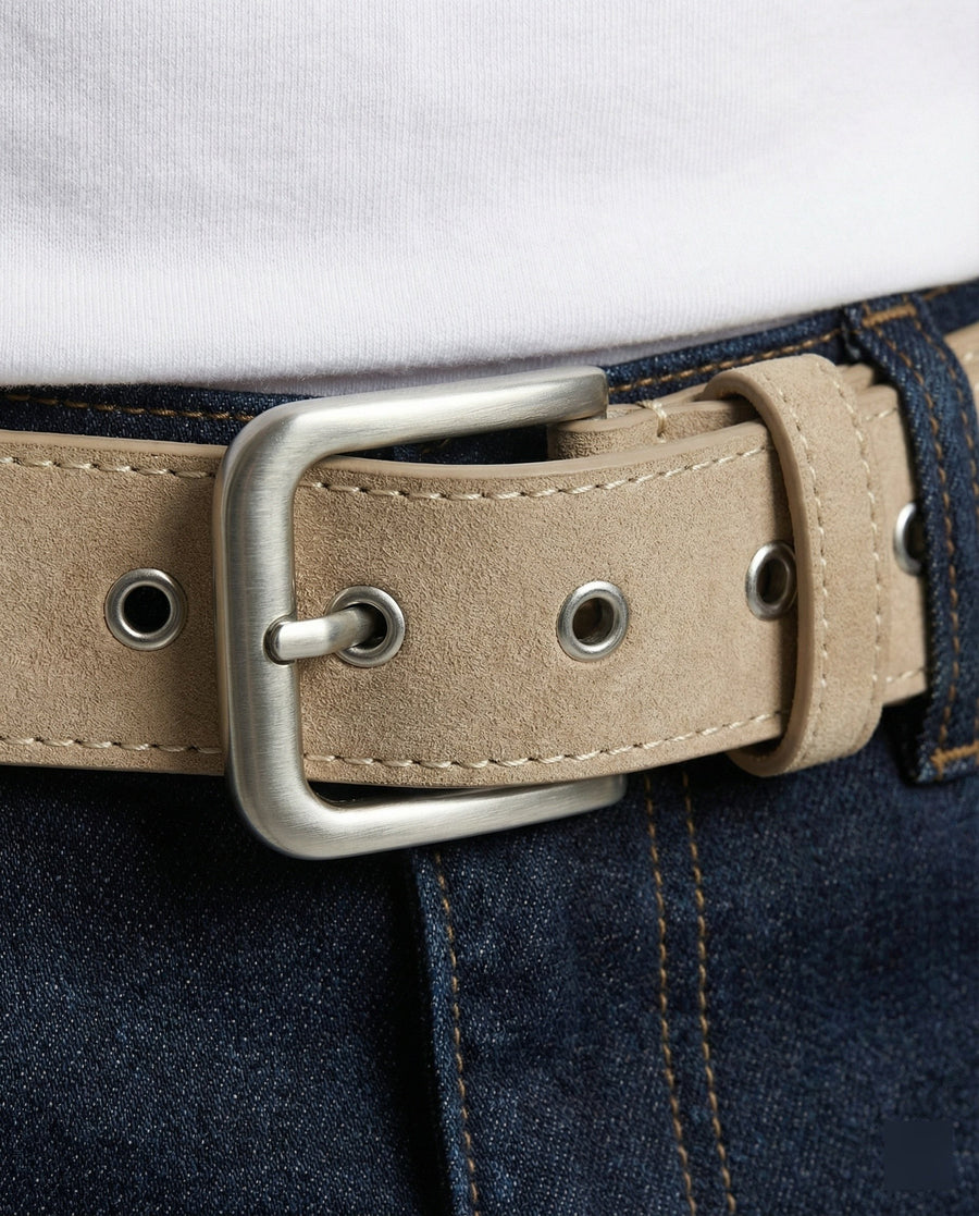 Koen Elegant Leather Belt with Belted