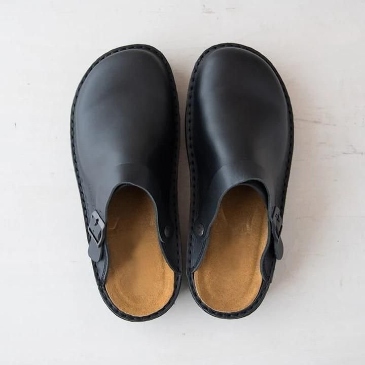 Koen Orthopaedic Mules in Black