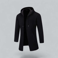 Koen Warm Coat in Black