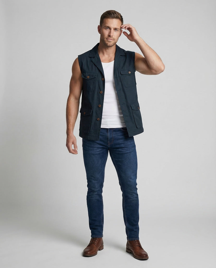 Konrad Vest with Pockets