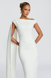 Robin Maxi Dress – Ivory