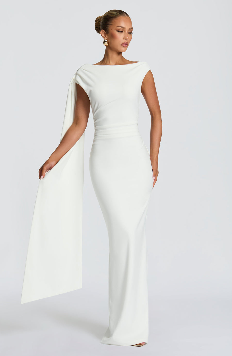 Robin Maxi Dress – Ivory