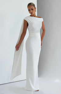 Robin Maxi Dress – Ivory