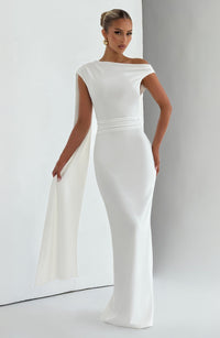 Robin Maxi Dress – Ivory